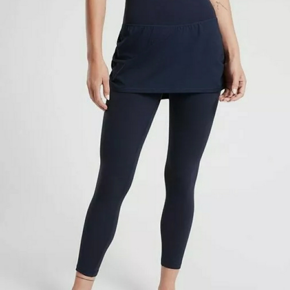 NWOT - Size Large Athleta Navy Elation 2-in